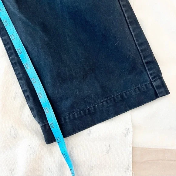 Zara Man Navy Blue Straight-Leg Chino Pants – Classic Fit, Size 34 - Picture 6 of 9